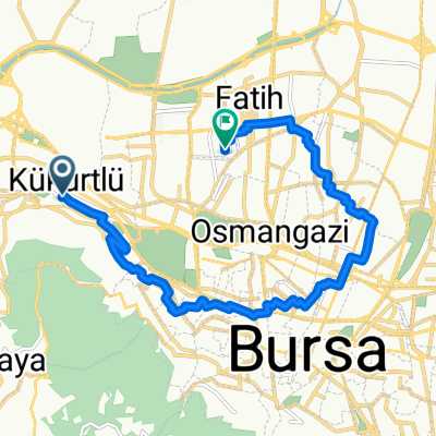 1. Mutlular Caddesi to Etibank Caddesi