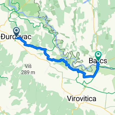 From Đurđevac to Barcs