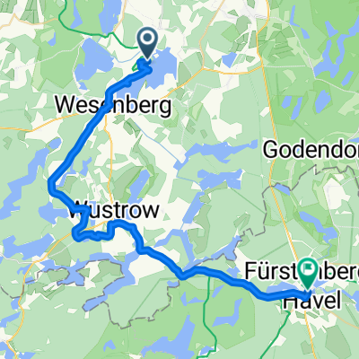 An den Havelbergen, Userin nach Fürstenberg/Havel