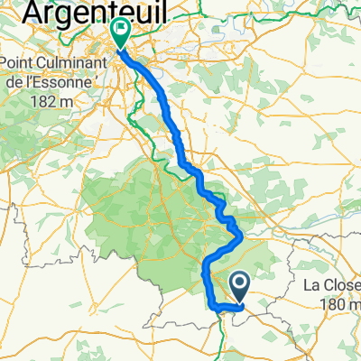 Égreville - Paris