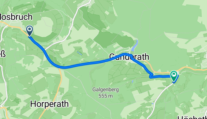 L 96, Mosbruch nach Hauptstraße, Uersfeld