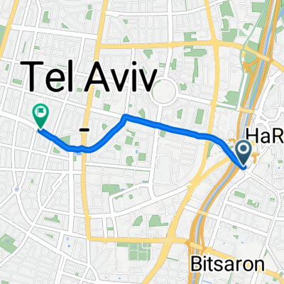 Arvei Nachal Street, Giv'atayim to David ben Gurion Boulevard, Tel Aviv-Yafo