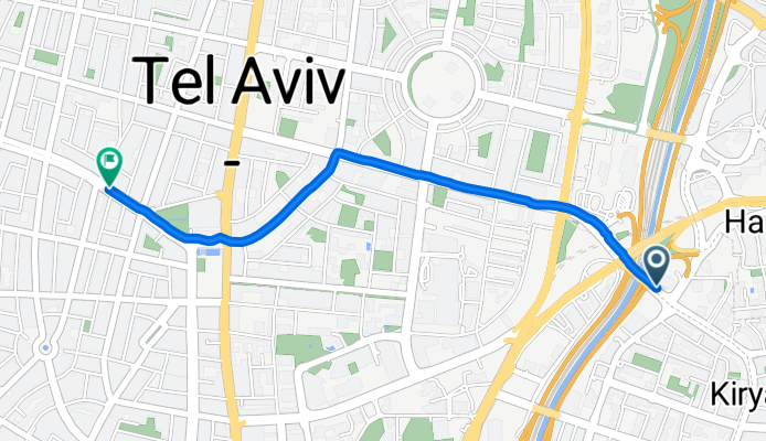 Arvei Nachal Street, Giv'atayim to David ben Gurion Boulevard, Tel Aviv-Yafo