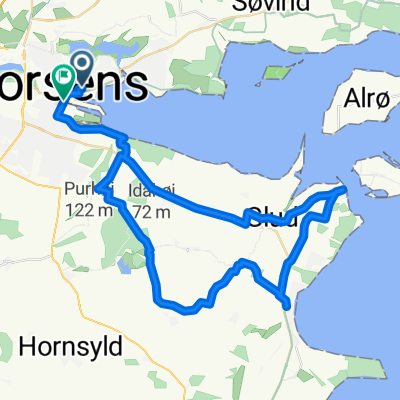 Fjordsgade, Horsens to Ove Jensens Allé, Horsens