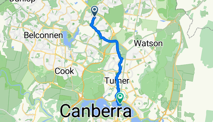 From Giralang to Parkes
