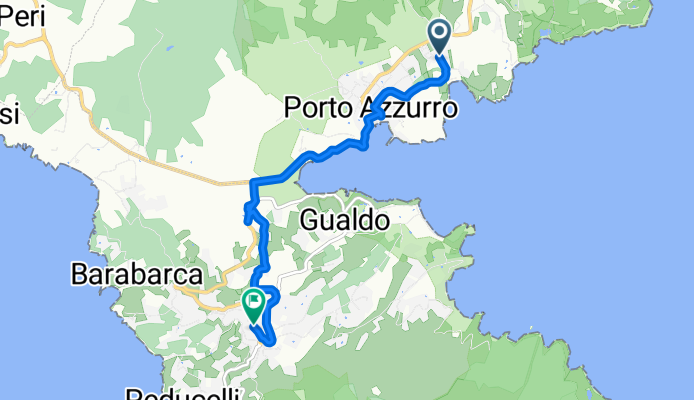 Via del Bocchetto, Porto Azzurro nach Piazza Giuseppe Garibaldi, Capoliveri