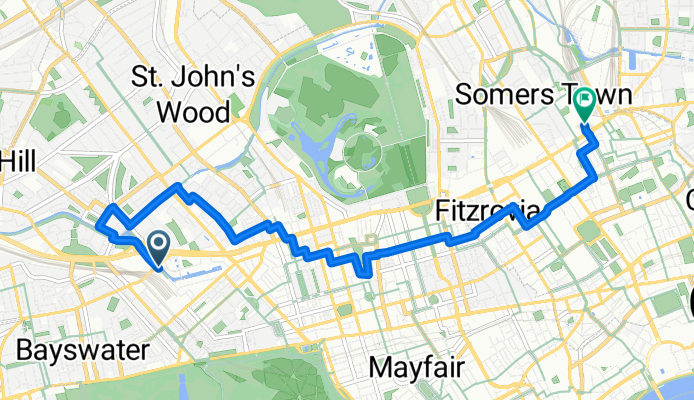 Paddington to Pancras