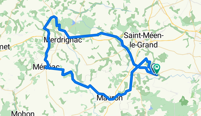 Route in Muel