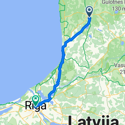 Rīgas iela, Limbaži to Centra rajons, Riga