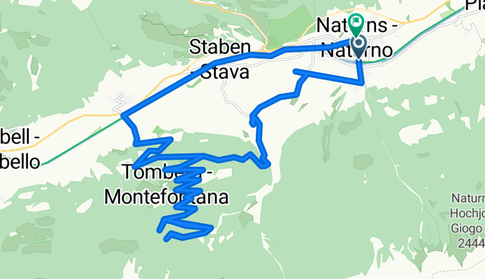 Bahnhofstraße, Naturns nach Bahnhofstraße, Naturns