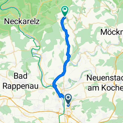 NSU-Straße, Neckarsulm nach An der Steige, Billigheim