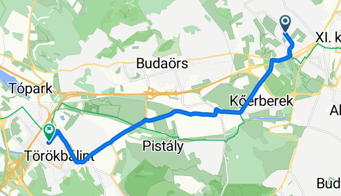Rétköz utca - Arany János utca