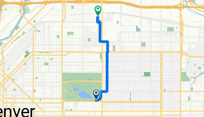 Mile High Loop to 40th &amp; Colorado Station