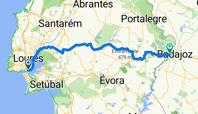 From Lisbon to Badajoz