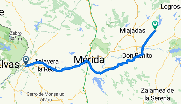 Badajoz - Madrigalejo