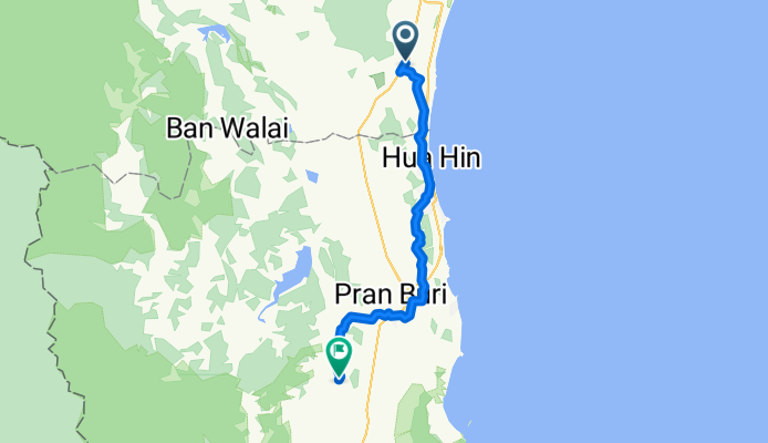 Cha-am - Sam Roi Yot