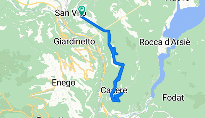 Da Via Papa Luciani a Via Papa Luciani