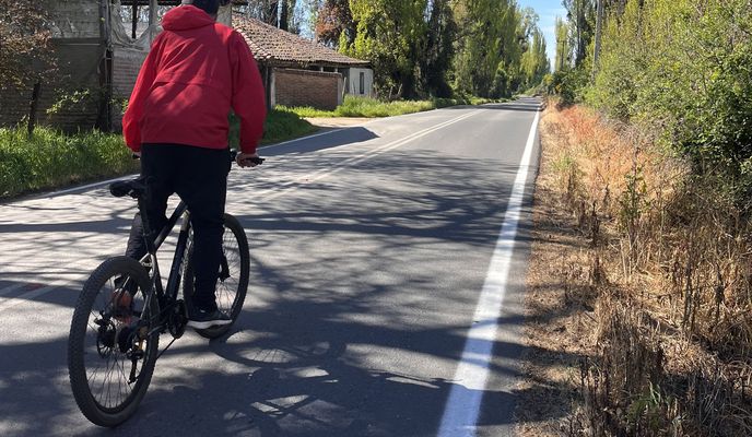 Foto 1 der Bikemap-Route "Ruta K-625, Maule a 13 1/2 Sur, Talca"