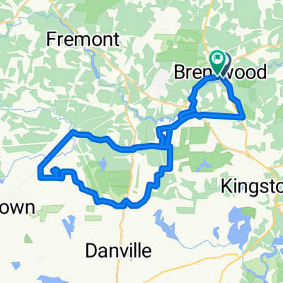 Crawley Falls Rd, Brentwood to Crawley Falls Rd, Brentwood