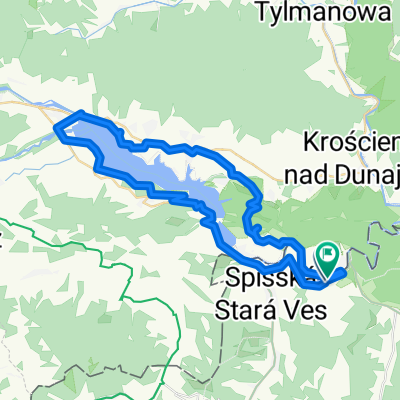 Červený Kláštor do Červený Kláštor