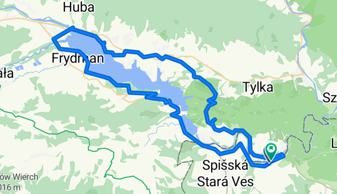 Červený Kláštor do Červený Kláštor