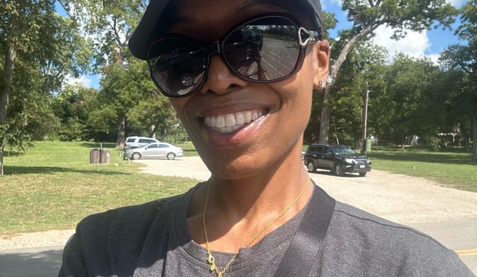 Photo 2 of the Bikemap route "E Lawther Dr, Dallas to E Lawther Dr, Dallas"