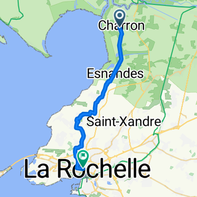 Rue des Écoles, Charron à Chemin des Remparts, La Rochelle