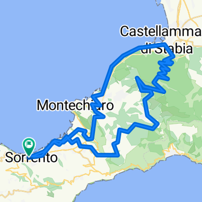 Route in Sorrento