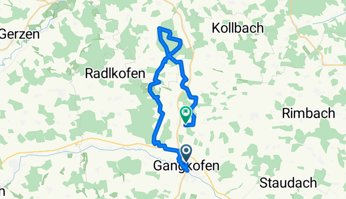 Am Anger, Gangkofen nach Seemannshausen, Gangkofen