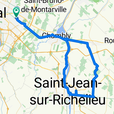 Route in Saint-Hubert
