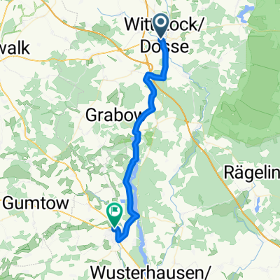 Wittstock (Dosse) nach Pritzwalker Straße