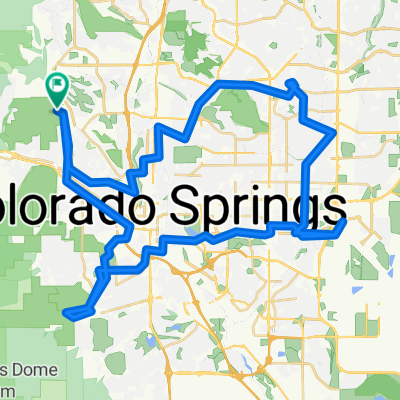 Ring the Springs (Clockwise Densified Route)