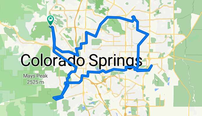 Ring the Springs (Clockwise Densified Route)