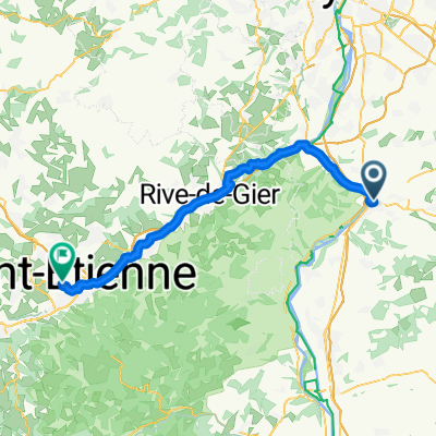 Montée Saint Marcel, Vienne to Place du Peuple, Saint-Étienne