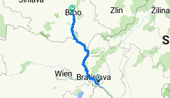 Dunajská Lužná - Brno