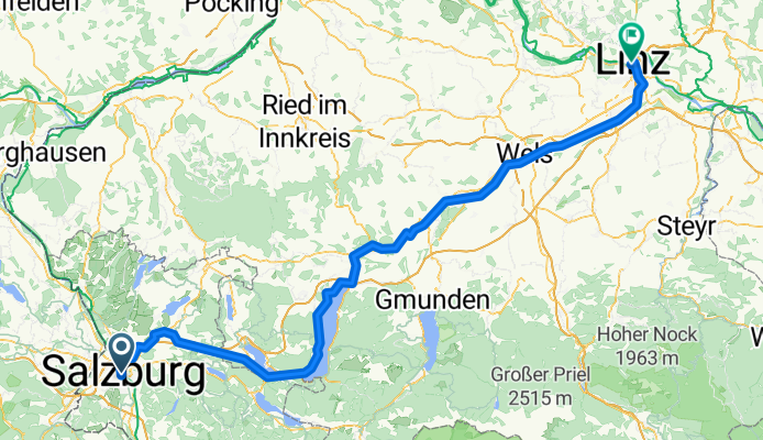 From Salzburg to Linz