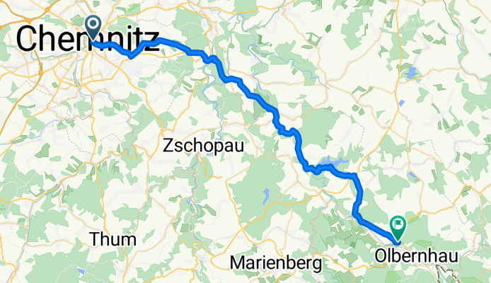 Chemnitz - Olbernhau