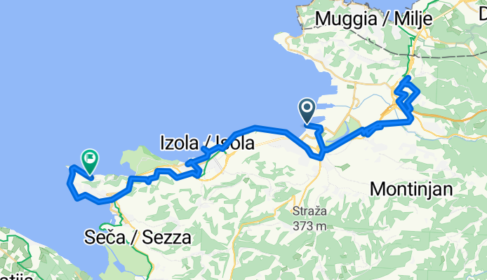 Ukmarjev trg nach Fiesa