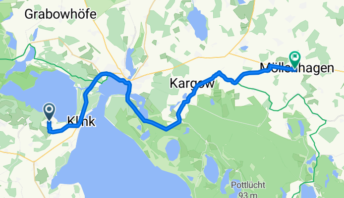 Grabenitz, Klink nach Neue Straße, Möllenhagen