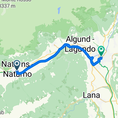 Route to Merano