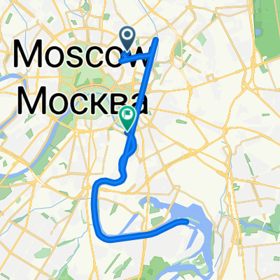 улица Машкова, Москва до Шлюзовая набережная, Москва