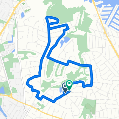 Gilmores Island Rd, Toms River to Gilmores Island Rd, Toms River