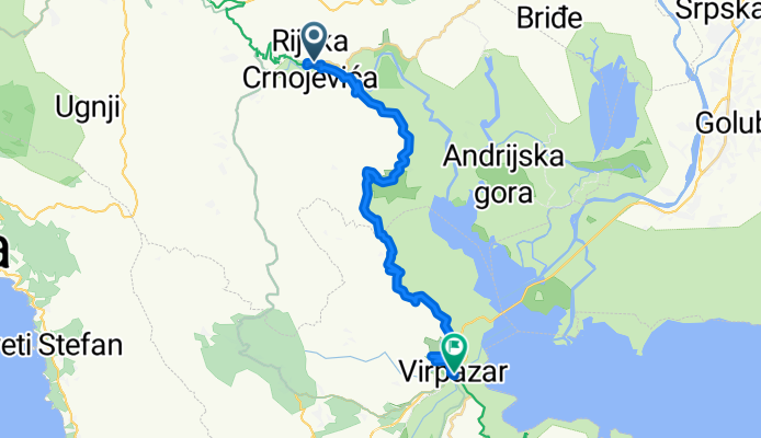 Cetinje - Sutomore