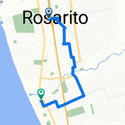 De Boulevard Benito Juárez a Calle Sauce