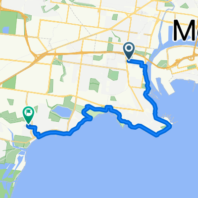 Melbourne Rd, Spotswood to Purnell St, Altona