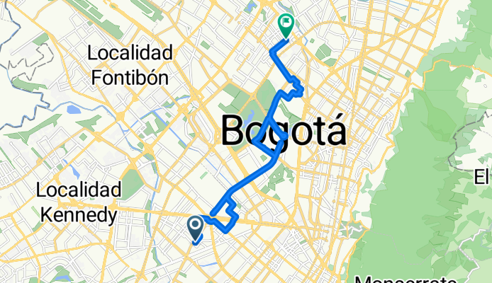 Carrera 44, Bogotá a Calle 79, Bogotá