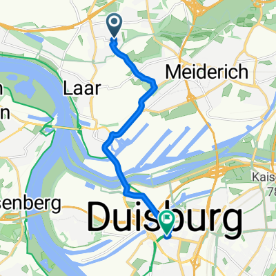 Coupettestraße, Duisburg nach Sonnenwall, Duisburg