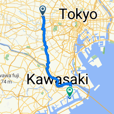高円寺南５丁目 から東亜石油前