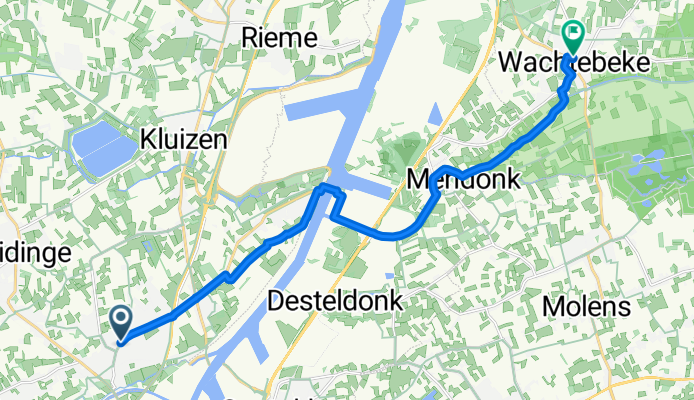 Van Sporthal Evergem naar Huis