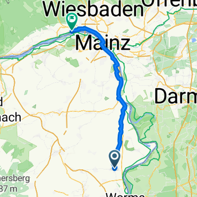 Goldbergstraße nach Rheinstraße